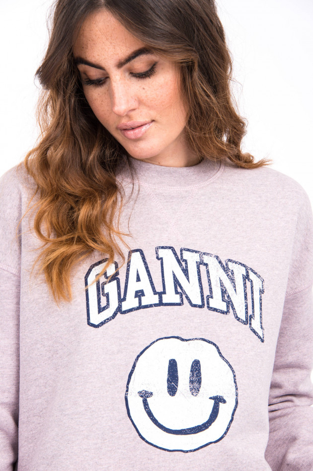 Ganni Sweater Have a nice day! in Altrosa