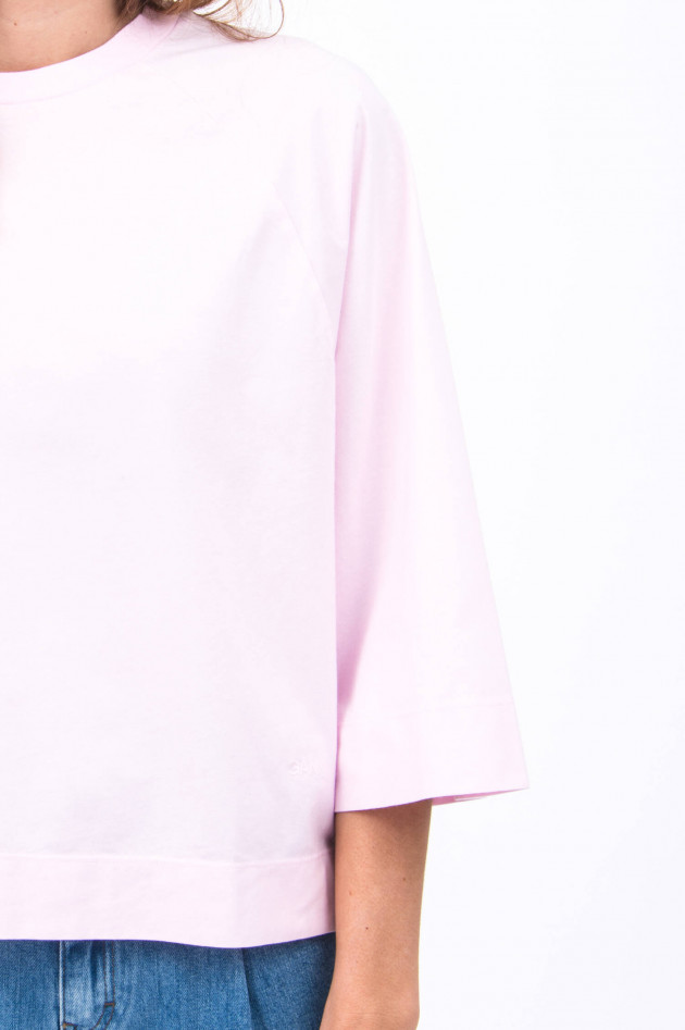 Ganni Weites Shirt in Rose Pale