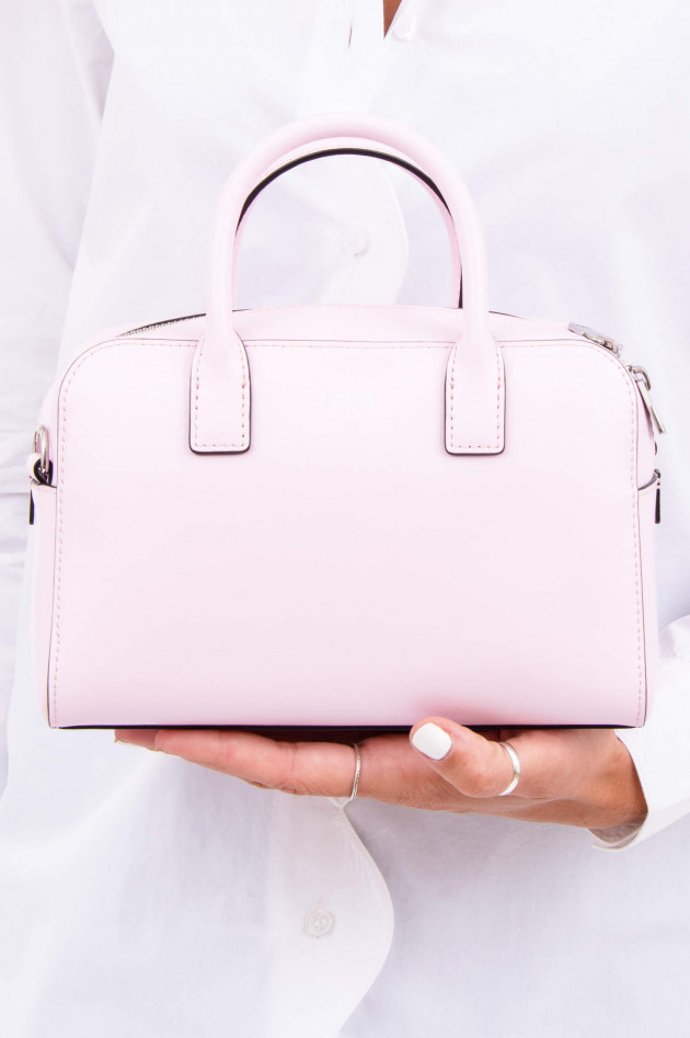 Ganni Mini-Statement-Tasche in Rosa