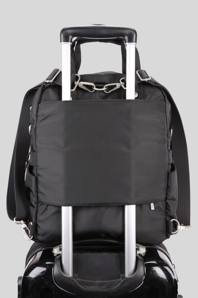 George Gina & Lucy Nylon - Rucksack FREE FALL in Schwarz