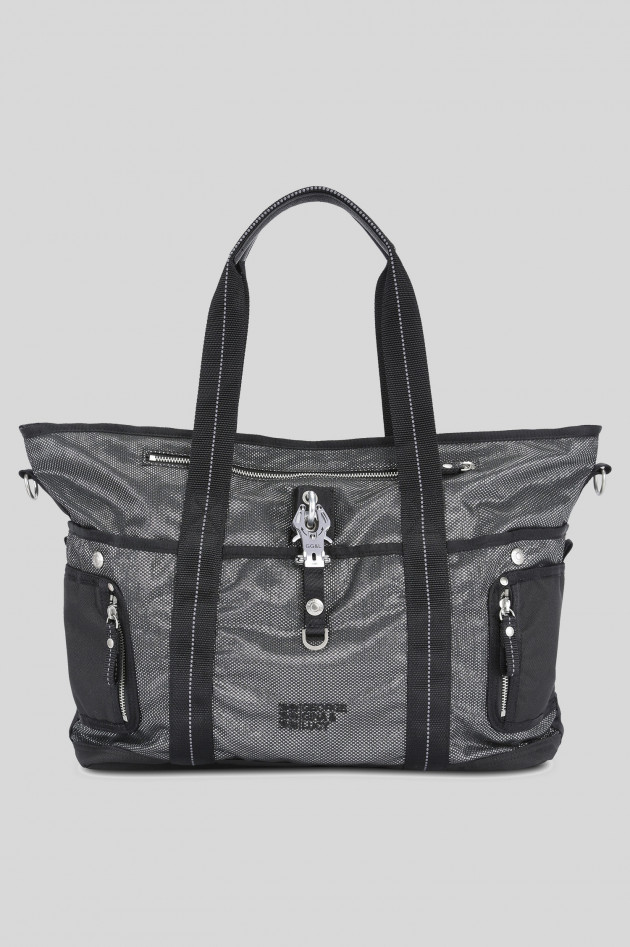 George Gina & Lucy Nylon - Tasche TINDER ELLA in Schwarz/Silber