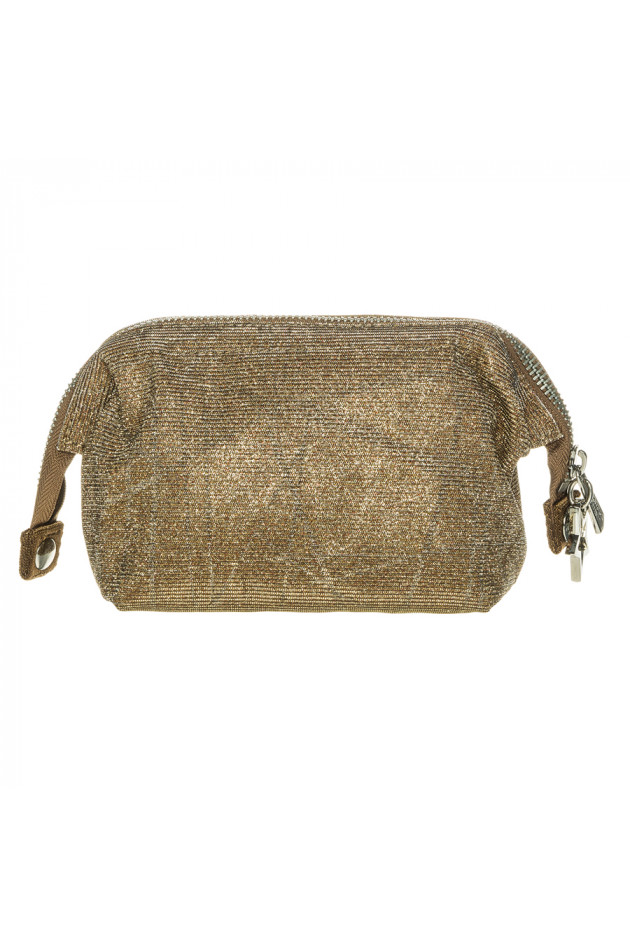 George Gina & Lucy Kosmetiktasche Dropbag Gold glänzend