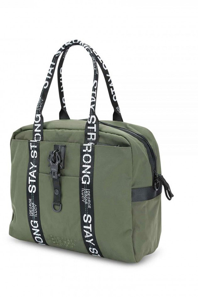 Tasche THE NERD in Oliv