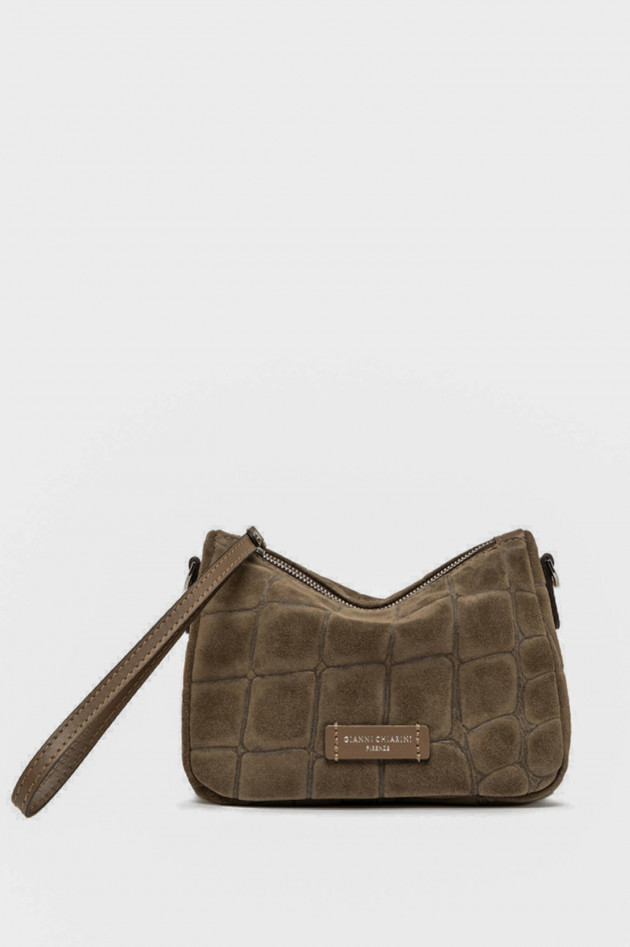 Gianni Chiarini Kroko-Velorleder-Pouch NORA in Daino