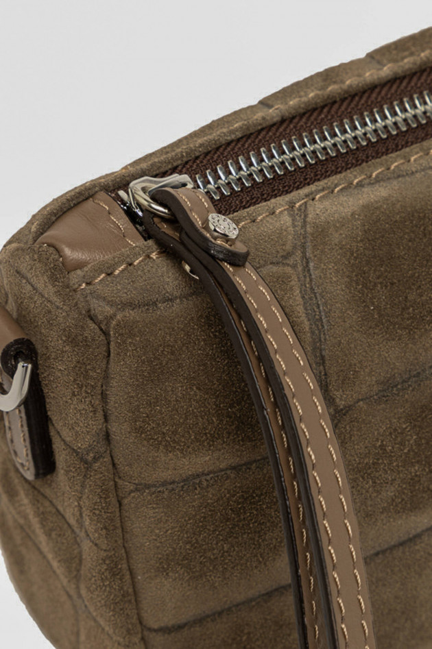 Gianni Chiarini Kroko-Velorleder-Pouch NORA in Daino