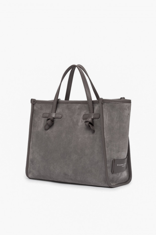 Gianni Chiarini Marcella Club Velourseder Tasche CM-PL in Taupe
