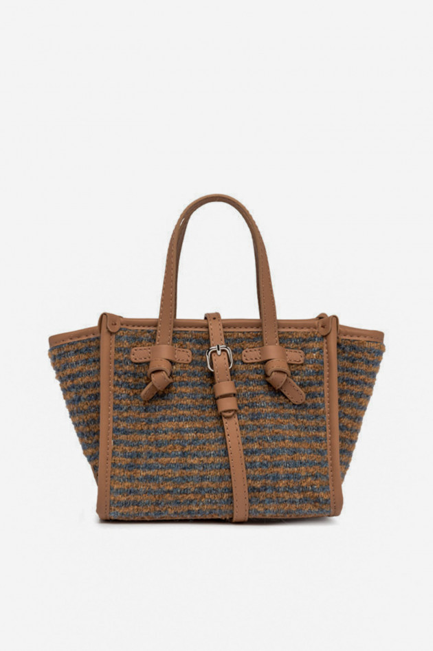 Gianni Chiarini Marcella Club Mini-Tasche MISS MARCELLA in Karamell/Blau