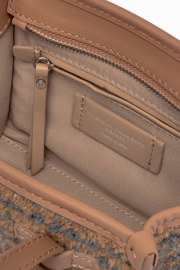 Gianni Chiarini Marcella Club Mini-Tasche MISS MARCELLA in Karamell/Blau