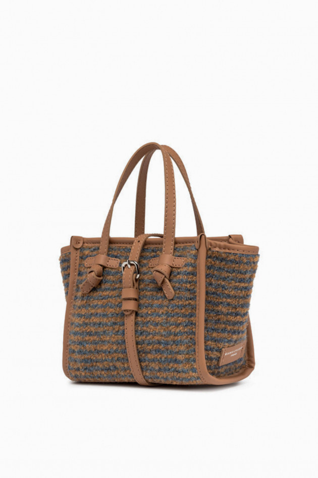 Gianni Chiarini Marcella Club Mini-Tasche MISS MARCELLA in Karamell/Blau