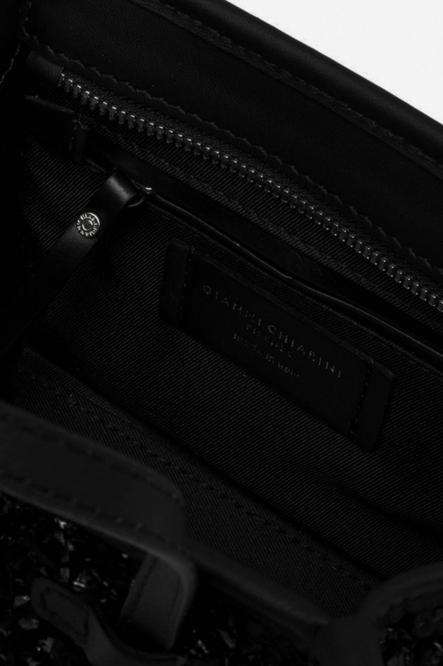 Gianni Chiarini Marcella Club Mini-Tasche MARCELLA LUREX in Schwarz