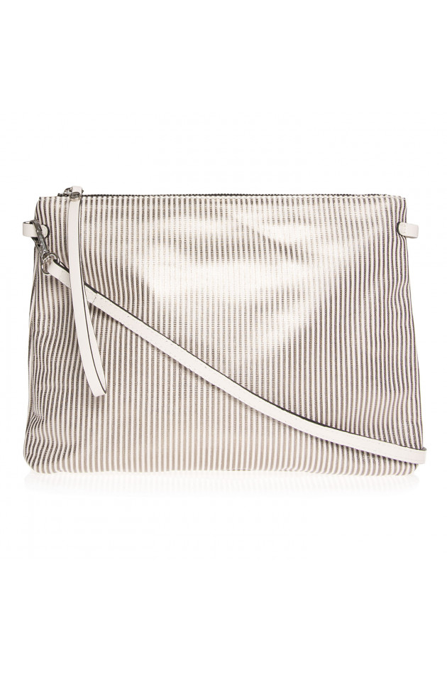 Gianni Chiarini Clutch in Weiß/Silber