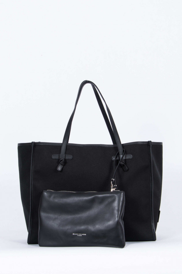 Gianni Chiarini Shopper LARGE in Schwarz/Blau