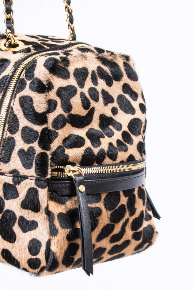 Gianni Chiarini Fell-Rucksack in Leo Print
