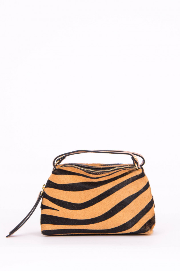 Gianni Chiarini Mini-Cross-body-Bag im Zebra Design