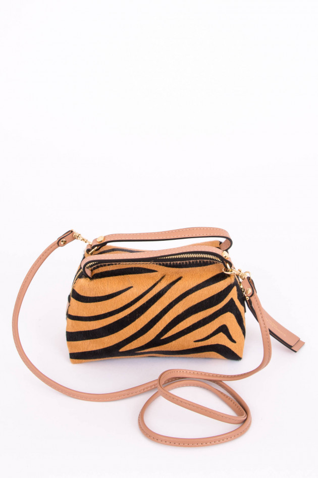 Gianni Chiarini Mini-Cross-body-Bag im Zebra Design