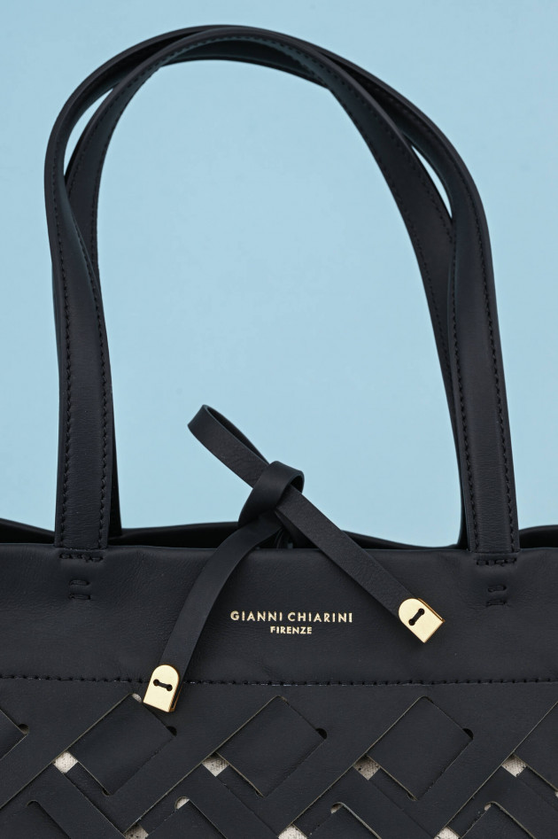 Gianni Chiarini Shopper INT TOU in Schwarz