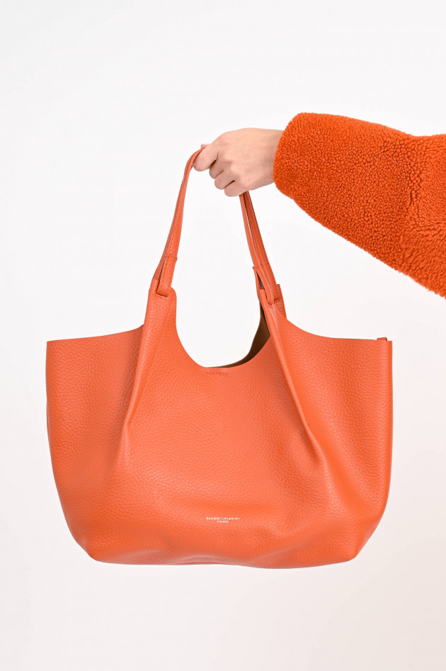Gianni Chiarini Tasche DUA aus Leder in Orange