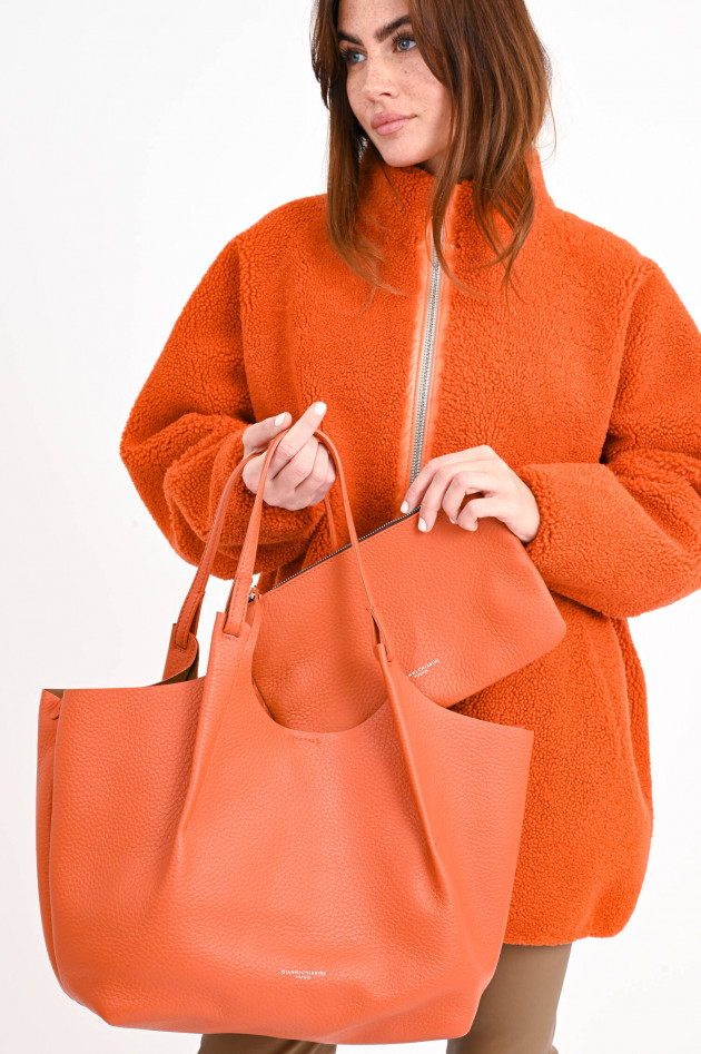 Gianni Chiarini Tasche DUA aus Leder in Orange
