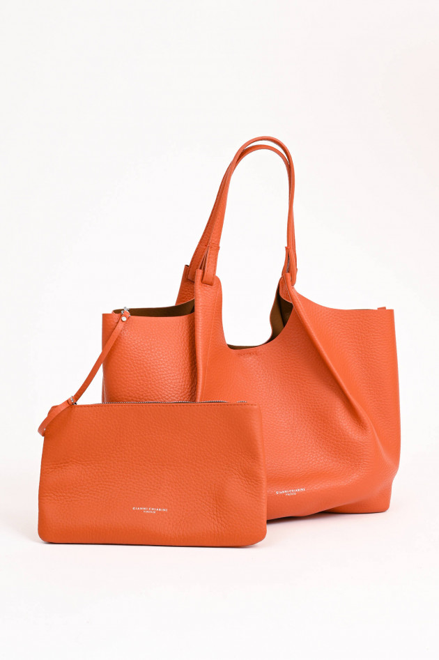 Gianni Chiarini Tasche DUA aus Leder in Orange