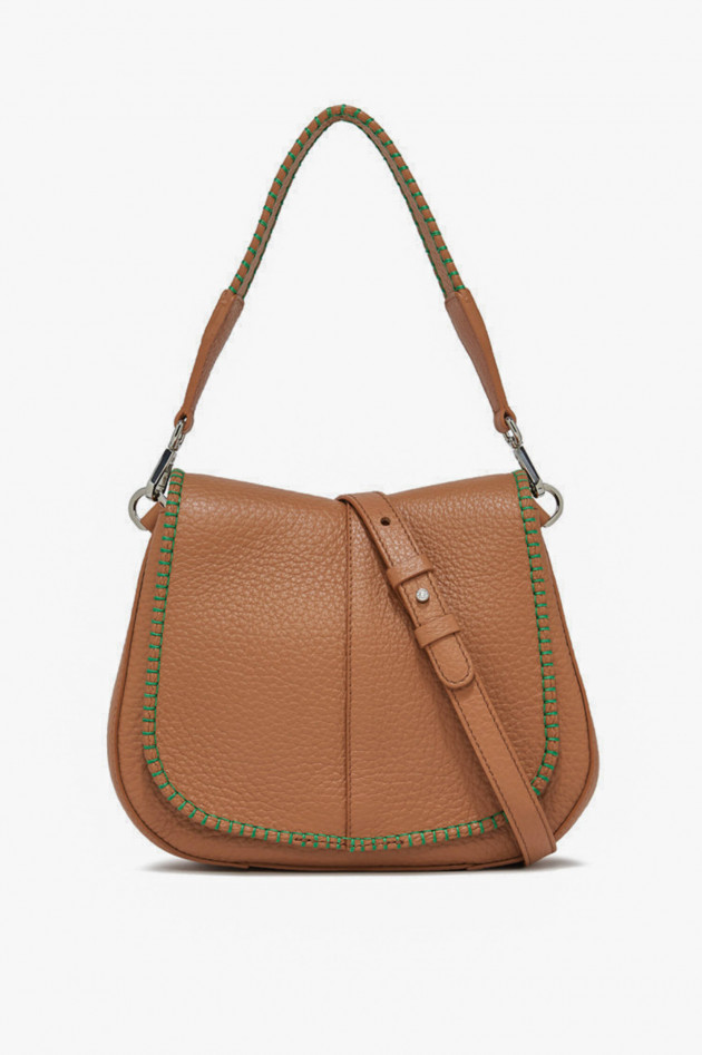 Gianni Chiarini Ledertasche HELENA ROUND in Camel