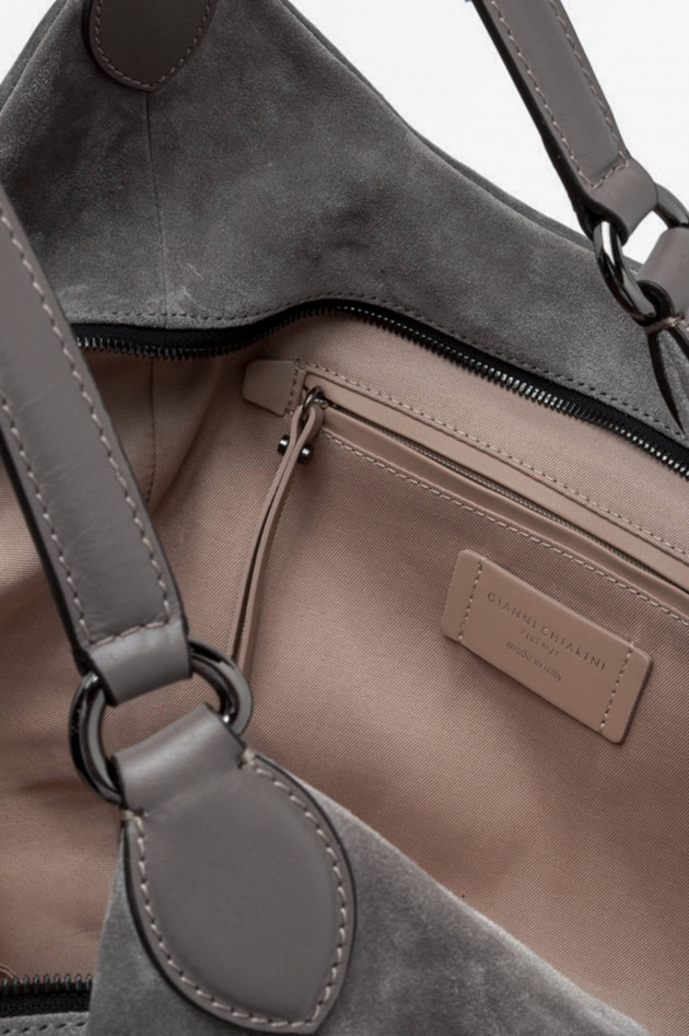 Gianni Chiarini Schultertasche VIOLANTE in Grau