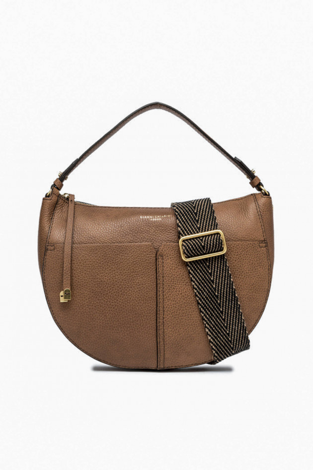 Gianni Chiarini Schultertasche GINKO in Cognac