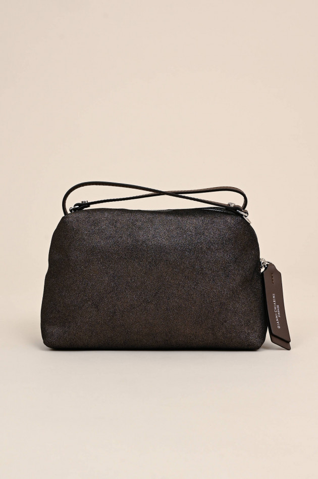 Gianni Chiarini Glitzer Tasche ALIFA in Schwarz