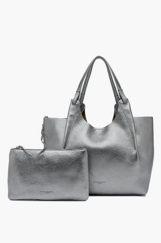 Gianni Chiarini Tasche DUA in Silber