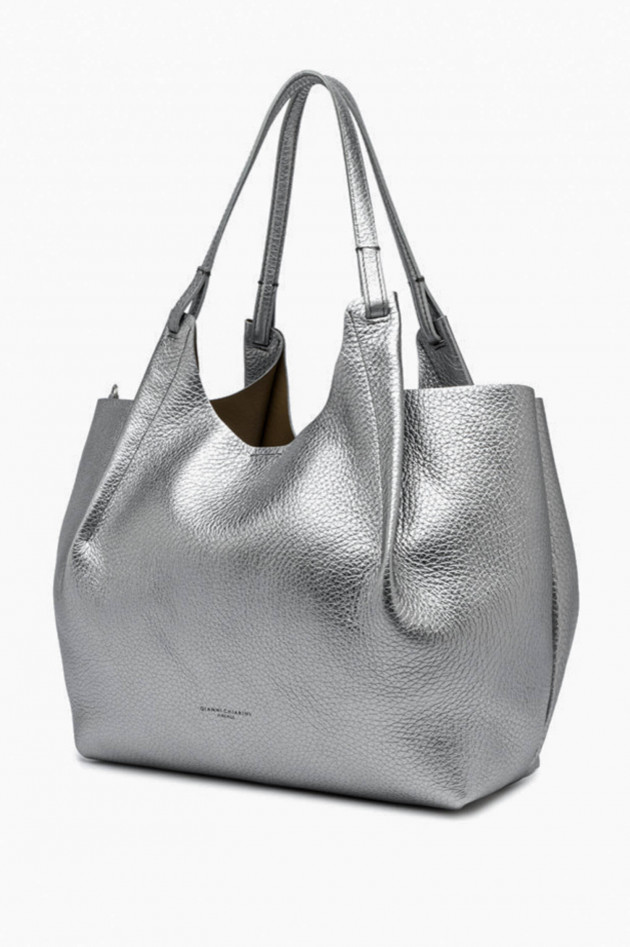 Gianni Chiarini Tasche DUA in Silber