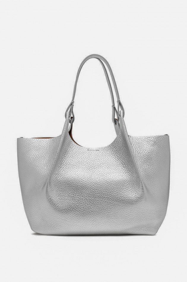 Gianni Chiarini Shopper DUA in Silbermetallic