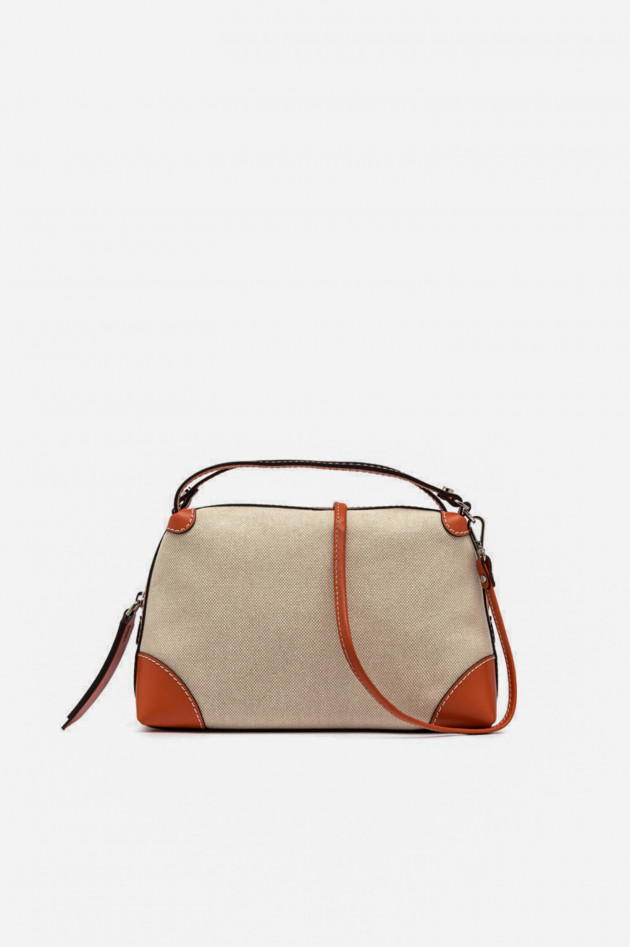 Gianni Chiarini Kleine Tasche ALIFA in Natur/Orange