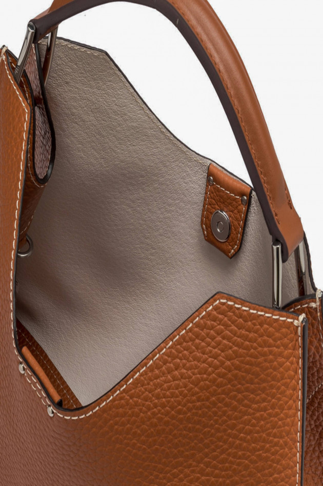 Gianni Chiarini Tasche AURORA mit Schulterriemen in Karamellbraun