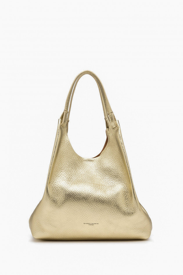 Gianni Chiarini Shopper DUA in Light Gold Caramello