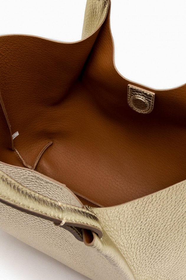 Gianni Chiarini Shopper DUA in Light Gold Caramello