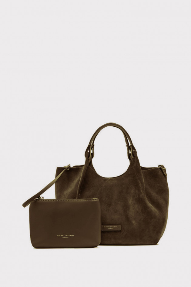 Gianni Chiarini Kleiner Shopper DUA in Daino