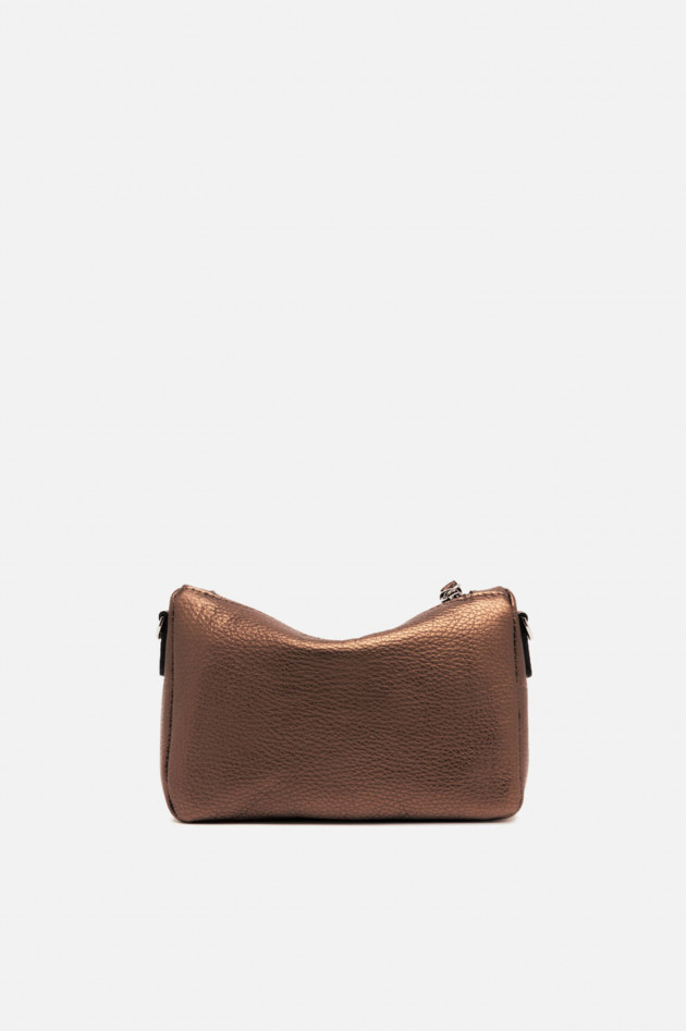 Gianni Chiarini Kleine NORA POUCH in Rost Metallic
