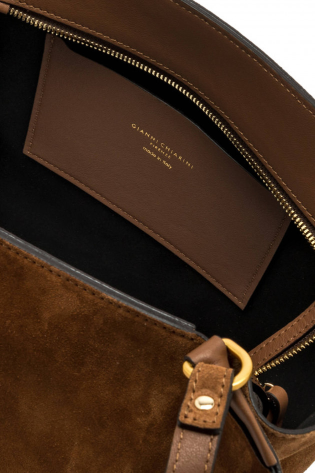 Gianni Chiarini Shopper BLOOM in Cognac