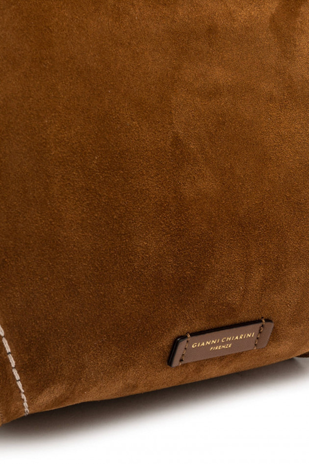 Gianni Chiarini Shopper BLOOM in Cognac