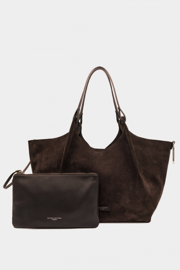 Gianni Chiarini Shopper DUA in Moka