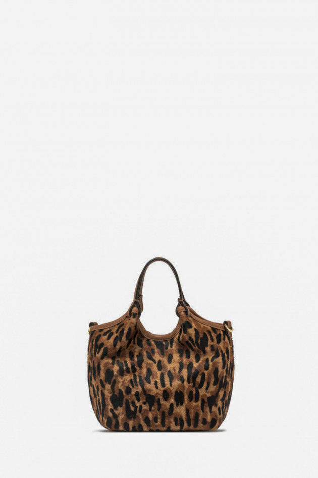 Gianni Chiarini Mini-Shopper DUA in Camel/Schwarz