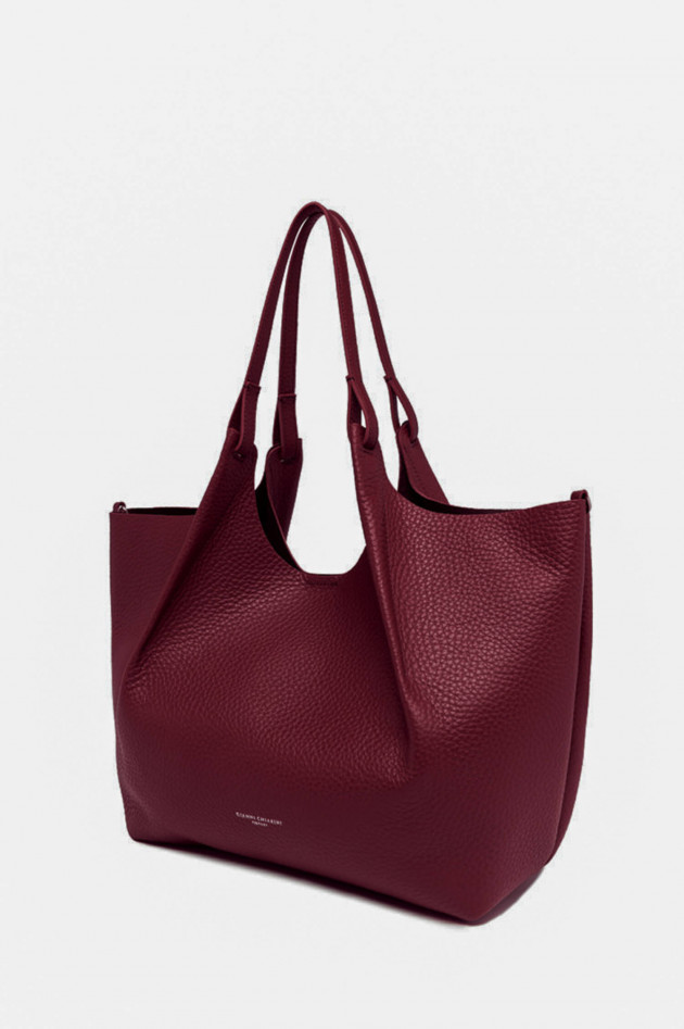 Gianni Chiarini  Shopper DUA in Wine Berry