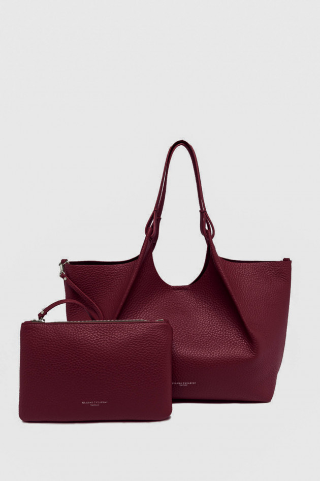 Gianni Chiarini  Shopper DUA in Wine Berry