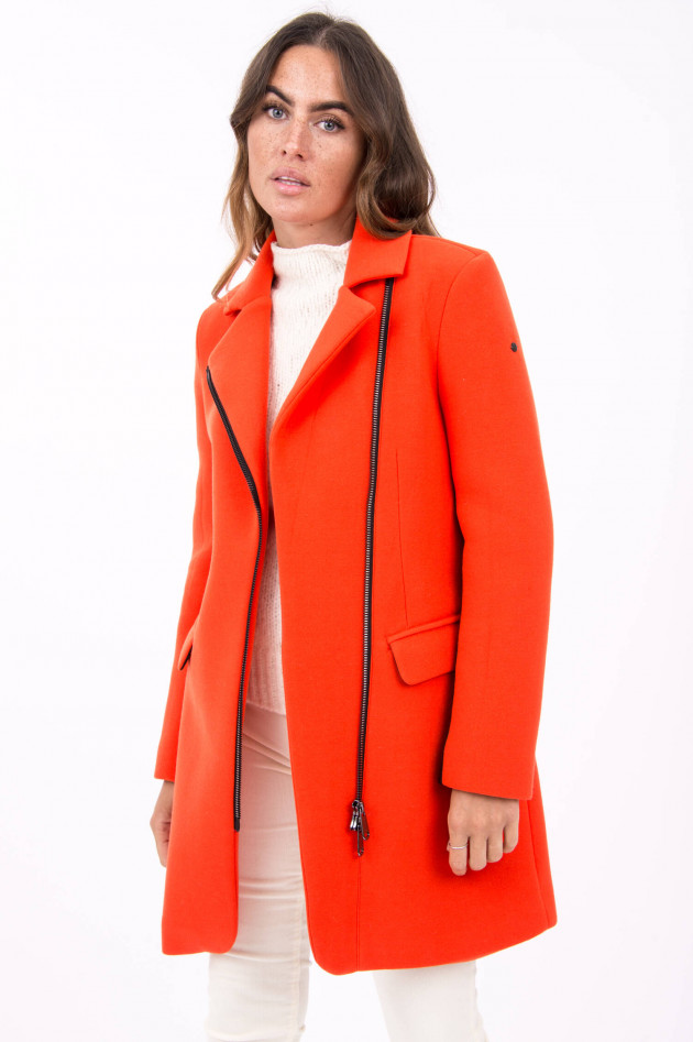 Goldbergh Mantel im Blazer Stil in Orange