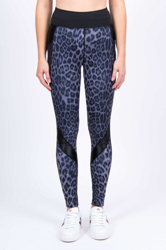 Goldbergh Leggings LUVISA mit Leoparden-Print