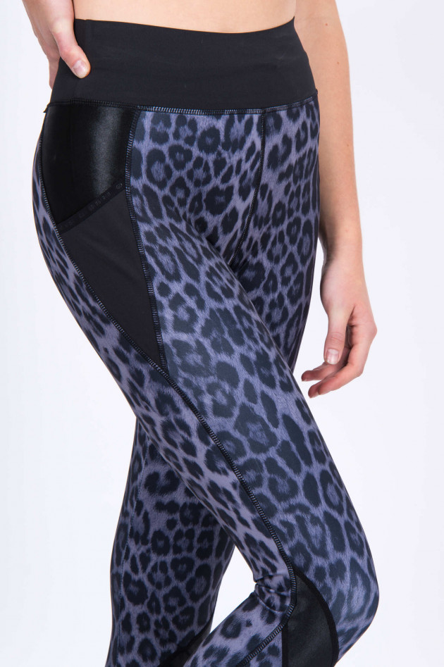 Goldbergh Leggings LUVISA mit Leoparden-Print