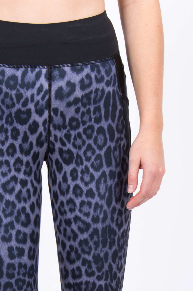 Goldbergh Leggings LUVISA mit Leoparden-Print