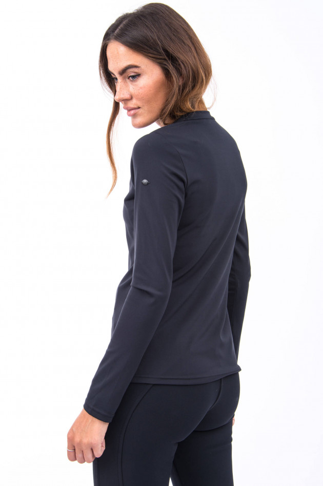 Goldbergh Langarm-Shirt LOVSIA in Schwarz