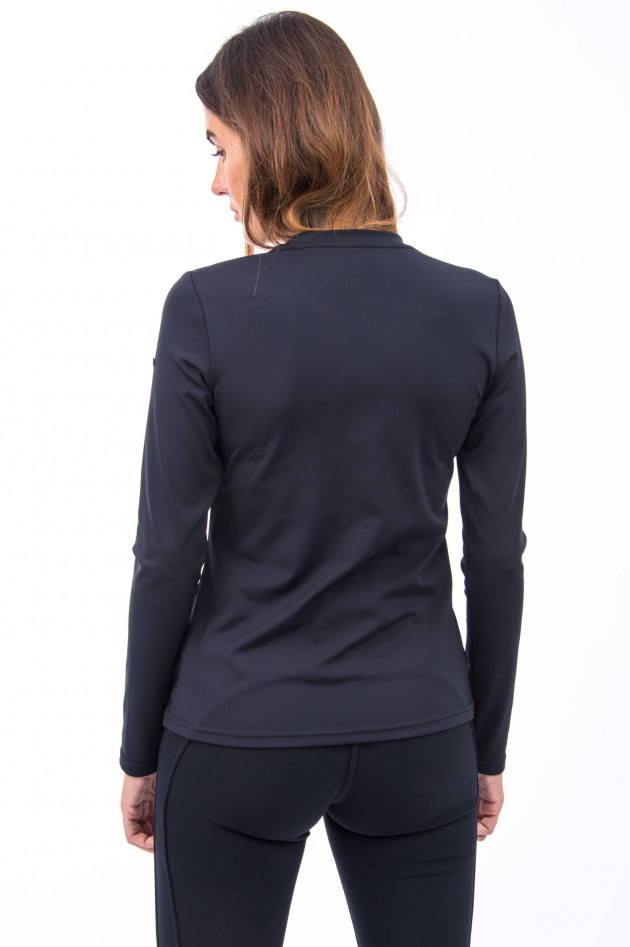 Goldbergh Langarm-Shirt LOVSIA in Schwarz
