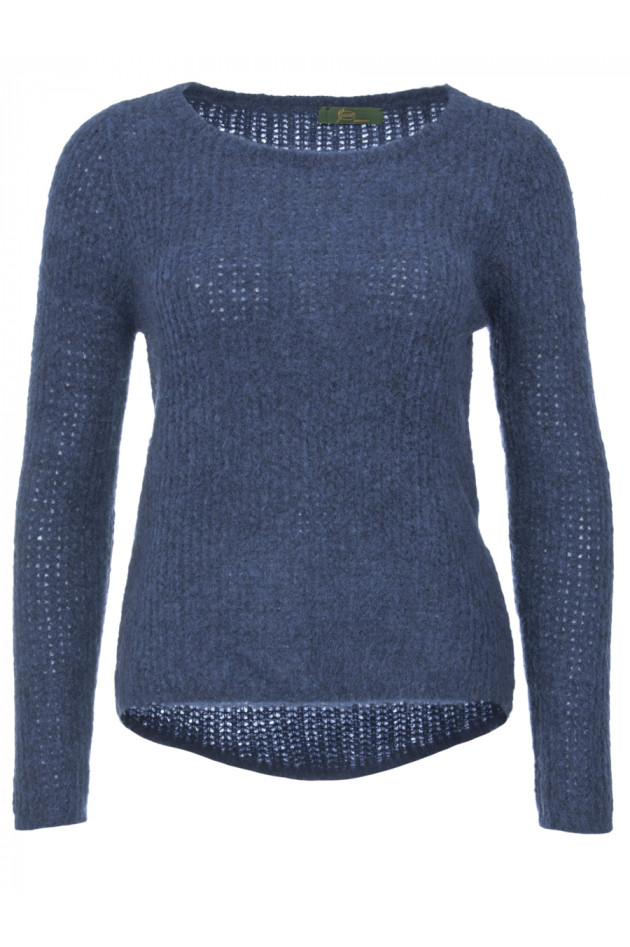 Grüner Pullover Blau
