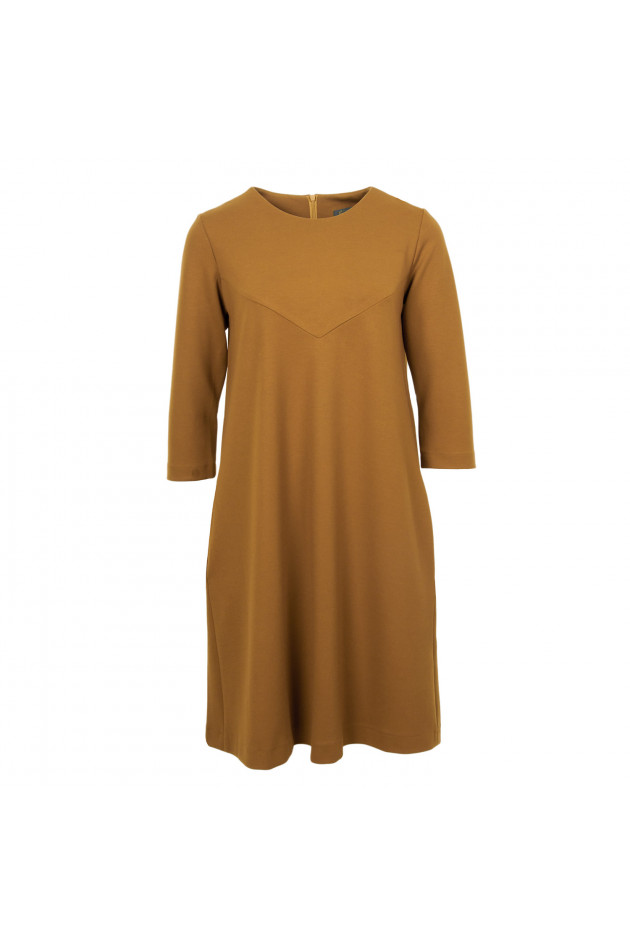 Grüner Kleid in Camel